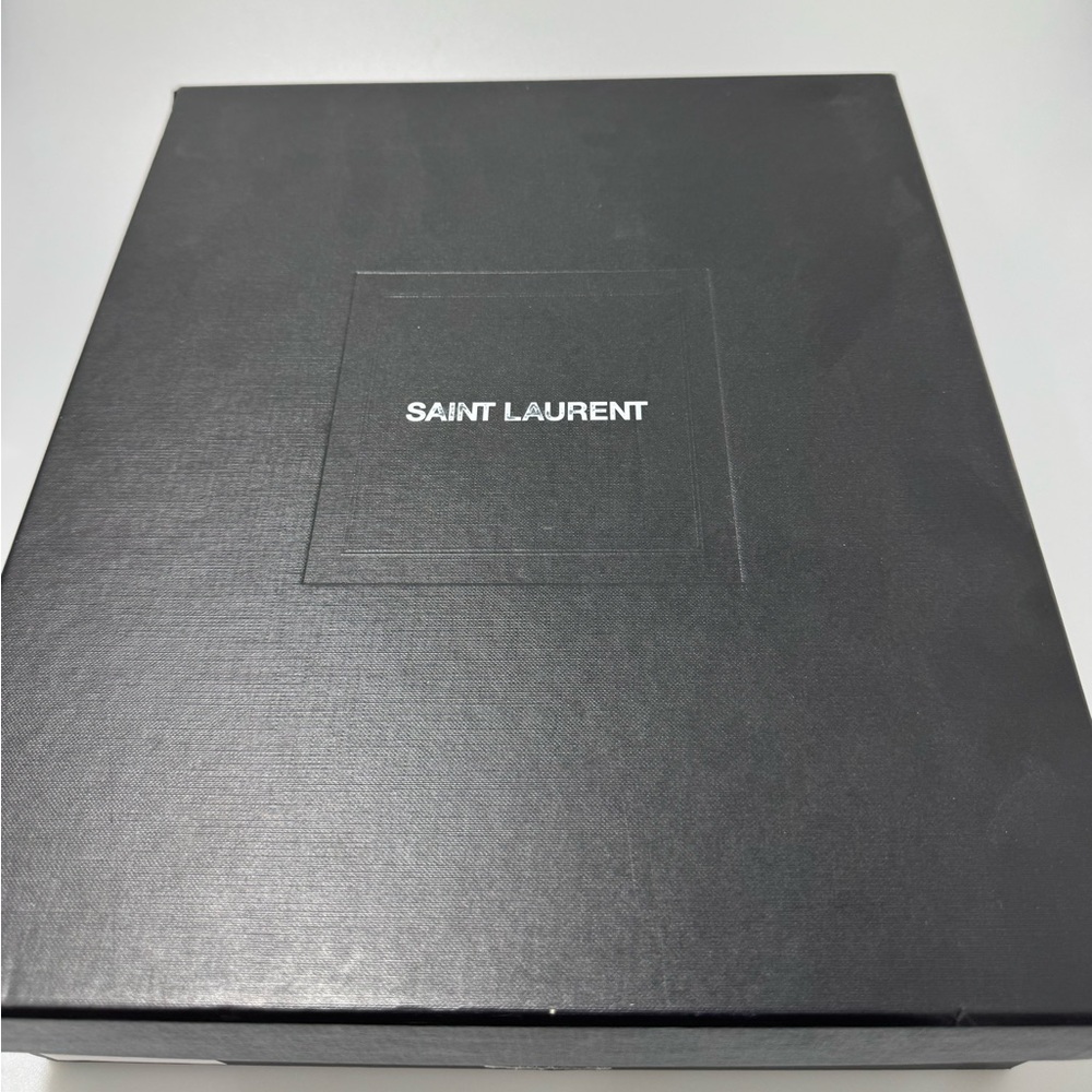 Saint Laurent 50mm West Chelsea Boots Black Women’s EU 37.5/US 7.5 - Picture 10 of 10